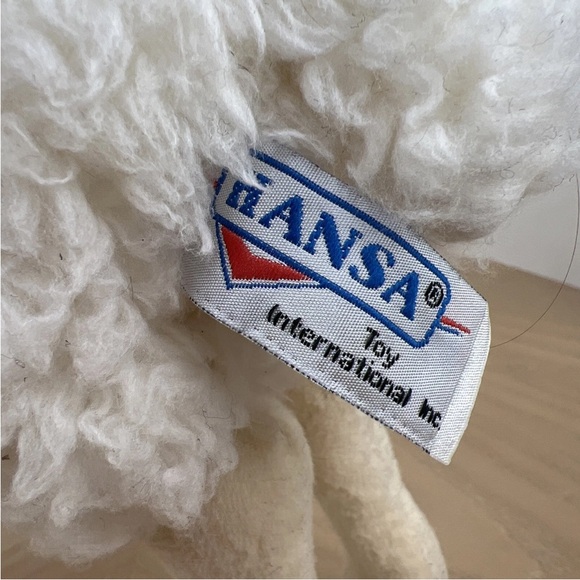 Hansa Plush White Sheep 11” - Picture 5 of 6